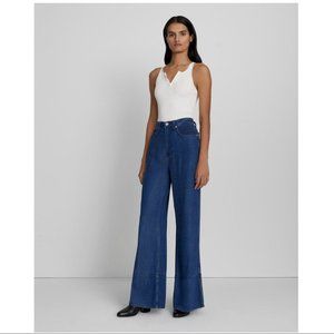 7FAM Denim Lustre Trouser Jean - 30